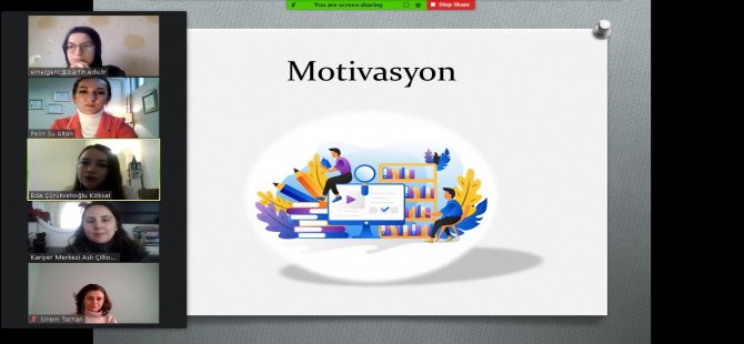 “Kariyer Sürecinde Motivasyon” semineri gerçekleştirildi