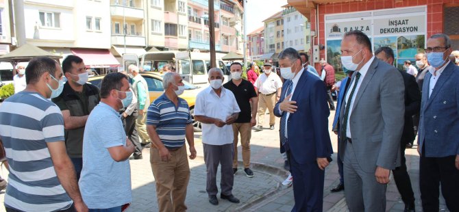 Başkan’a Yoğun İlgi