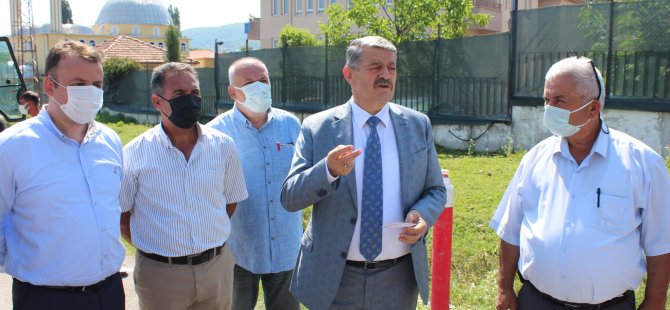 Gecen Mahallesi’nde Doğal Gaz Hattı İçin İlk Kazma Vuruldu