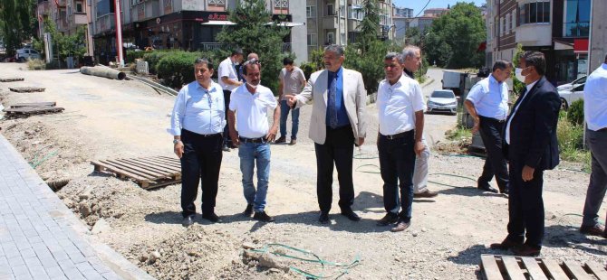 Başkan Üst Geçit Yapılacak Alanda İnceleme Yaptı