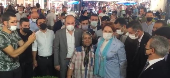 Akşener, Bartın Programında Tüm Vaktini Esnafa Ayırdı