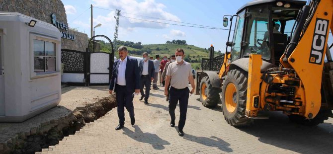 Akın, Doğal gaz Çalışmalarını İnceledi