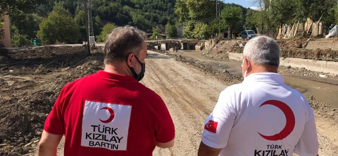 Kızılay Genel Merkezi’nden Afet Bölgesinde ki Çalışmalara Tam Not