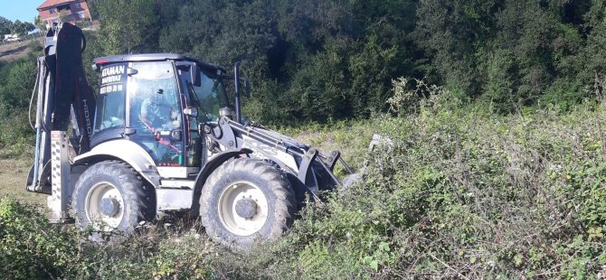 Muhtarlık Kepçe Kiralayıp Meraları Temizledi