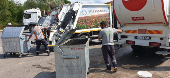 “Çöp Konteynerleri Kötü Koku ve Mikroptan Arındırılıyor”