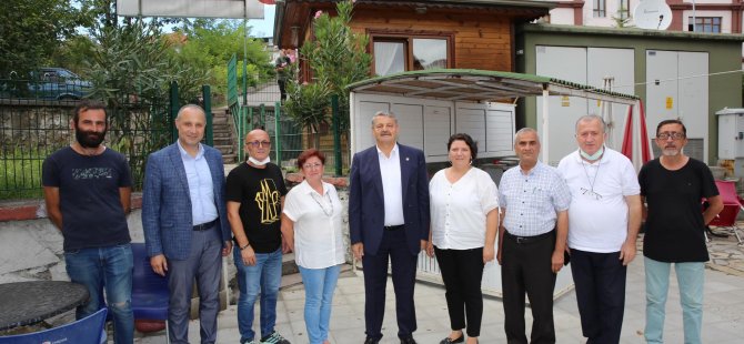 Kırtepe Muhtarı Aydın’a Başkan Akın’dan Ziyaret