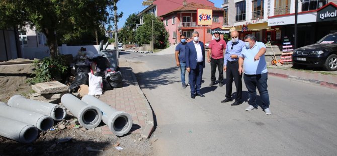 İskelece Caddesi’nde Altyapı ve Üstyapı Yenileniyor