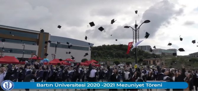 Bartın Üniversitesi Mezuniyet Töreni 2 Gün Boyunca Sürecek