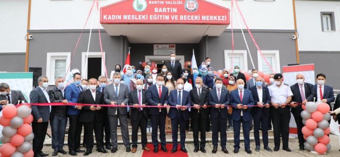 Bartın Kadın Mesleki Eğitim ve Beceri Merkezi Açıldı