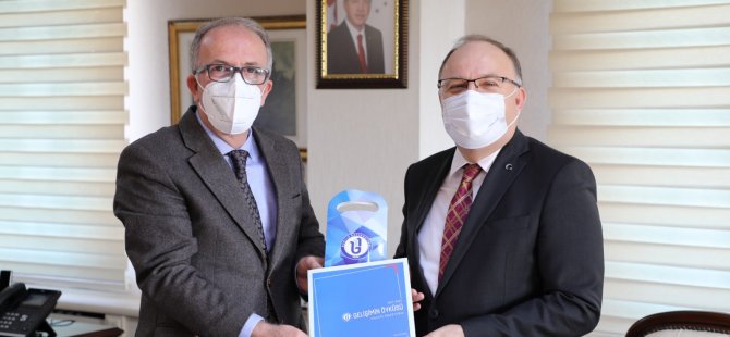 Zonguldak Valisi Tutulmaz, Rektör Uzun’u ziyaret etti
