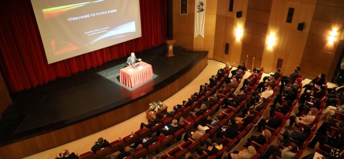 “Türkçemiz ve Yunus Emre” konferansı gerçekleştirildi