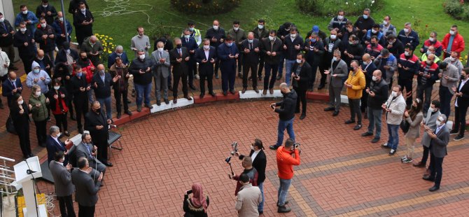 Akın, Dualar Eşliğinde Görevine Döndü