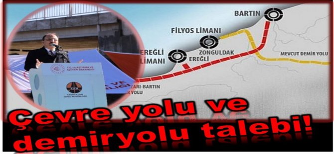 Vali'den Demiryolu ve Çevre Yolu Talebi!