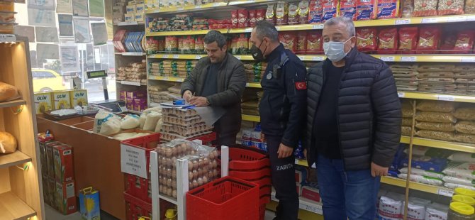 Marketlerde Fiyat-Etiket Denetimleri Gerçekleştirildi