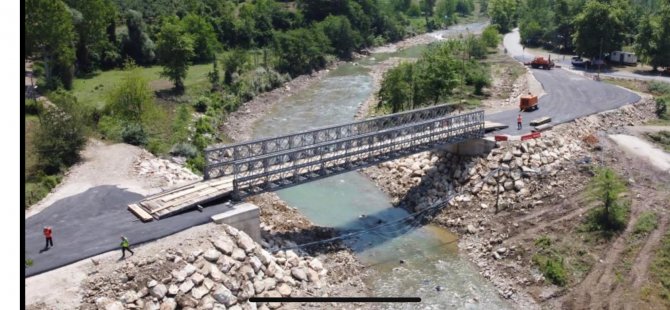 Boğazköy Panel Köprüsü Hizmete Girdi