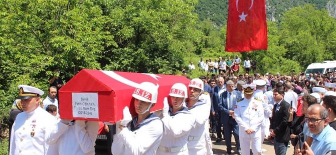 Şehidimiz son yolculuğuna uğurlandı