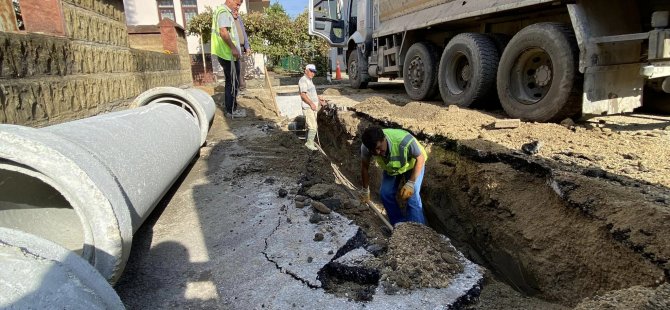 Yeni Yağmursuyu Hattı Oluşturuluyor