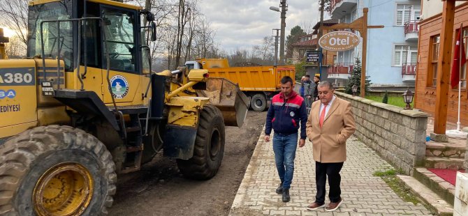 Fırıncıoğlu, Yol Düzenleme Çalışmalarını İnceledi