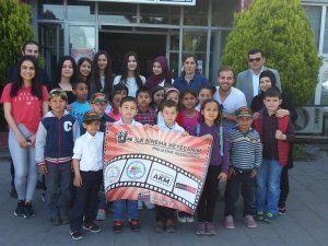 Ereğli'de İlkokul Öğrencileri Sinemayla Tanıştı
