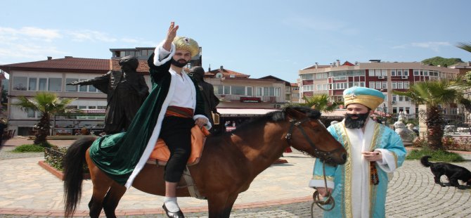 Vali Dirim Amasra’nın anahtarını teslim aldı