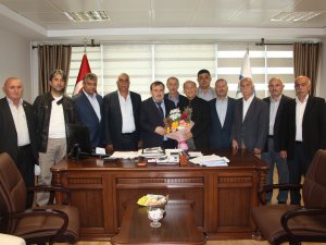 Başkan Günay, SGK İl Müdürü Öztekneci’yi ziyaret etti