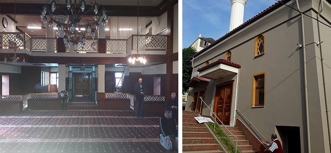 Arap Camii ibadete açıldı