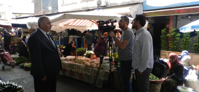 İl Müdürü Dursun, Galla pazarını El Cezire’ya anlattı