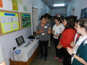 Meslek Liseli Öğrencileri projelerini sergiledi