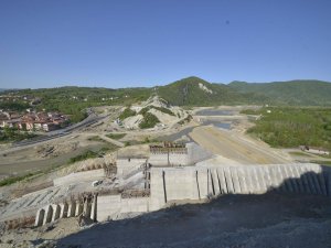 Kozcağız Barajı’nda çalışmalar devam ediyor