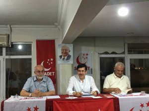 Ekrem Şama Saadet Partisi İl Divan Toplantısına katıldı