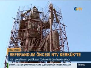 Yavuzaslan, Kerkük’teki referandum sürecini NTV’ye anlattı