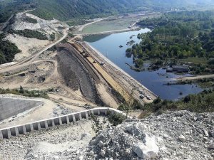 Kozcağız Barajının yüzde 42’si tamamlandı