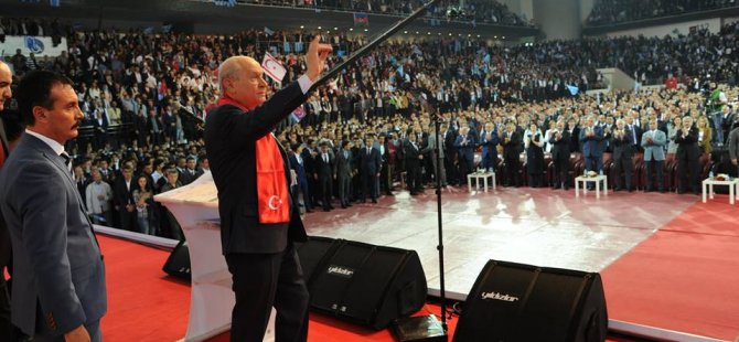 MHP Lideri Bahçeli Kerkük sevdalılarıyla buluştu