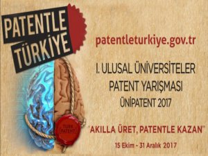 "1. Ulusal Üniversiteler Patent Yarışması" Başvuruları Başladı