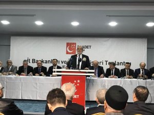 Saadet Partisi Genel Başkanı Karamollaoğlu, il başkanlarını topladı