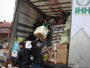 Bartın’dan Halep’e Yardım Tırı Yola Çıktı