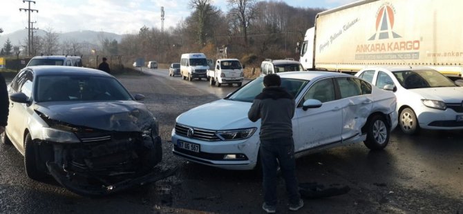 Zonguldak'taki Trafik Kazası: 3 Yaralı