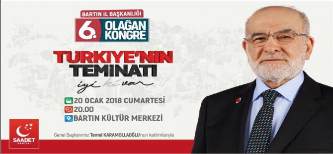 Saadet Partisi İl Başkanı Ünal Yurtbay adaylığını açıkladı