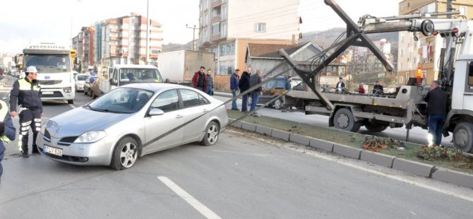 Zonguldak'ta Trafik Kazası: 2 Yaralı