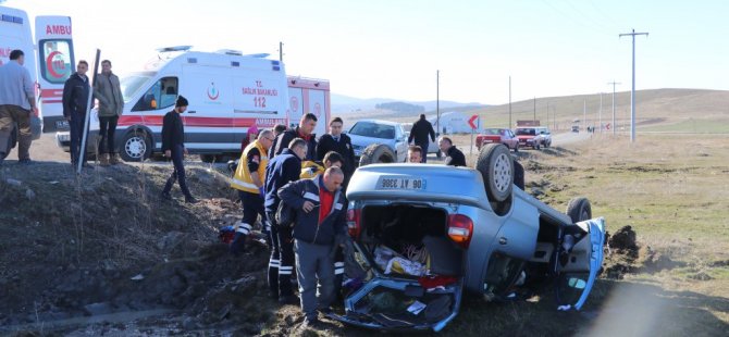 Bolu'da Trafik Kazası: 5 Yaralı