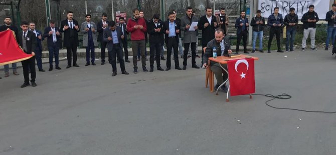 Çakıroğlu için Ağdacı Kampüsünde anma programı gerçekleştirildi