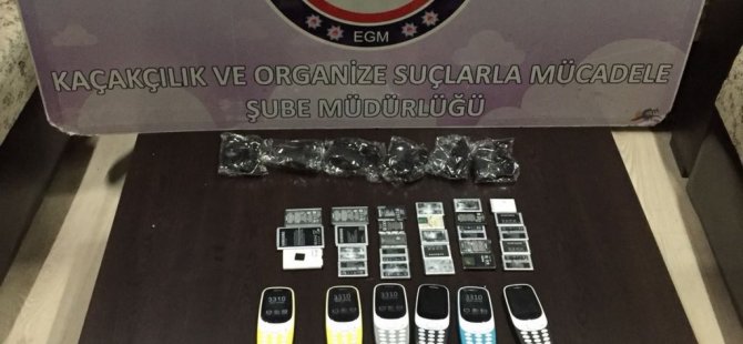 Bolu'da Cep Telefonu Kaçakçılığı