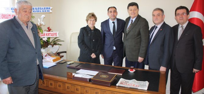 Milletvekili Yalçınkaya’dan Bakkallar Odası Başkanı Özkan’a tam destek