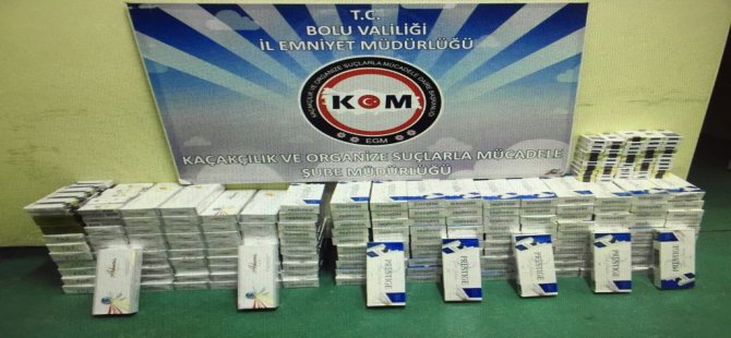 Bolu'da Sigara Kaçakçılığı