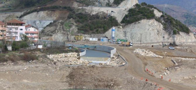 Bartın Milletvekili Tunç, Baraj İnşaatını İnceledi