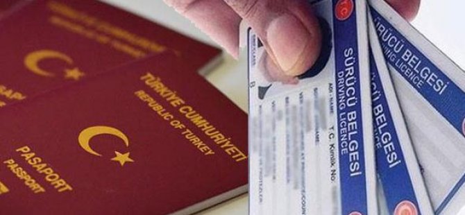 Pasaport ve ehliyetleri veren kurum değişti