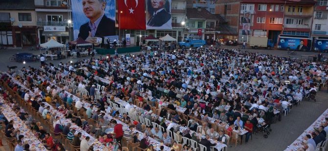 Ulus Belediyesi 2 bin kişiye iftar verdi