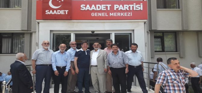 Karamollaoğlu, milletvekili adayları ile bir araya geldi