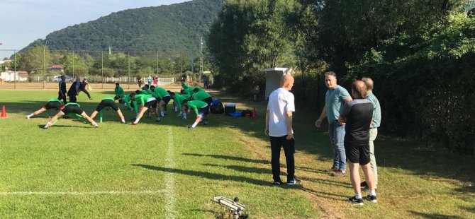 Bartınspor kupa maçı hazırlıklarına başladı