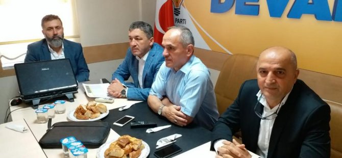 Ak Parti Yerel Yönetimler Başkan Yardımcısı Geldi, Bartın'da